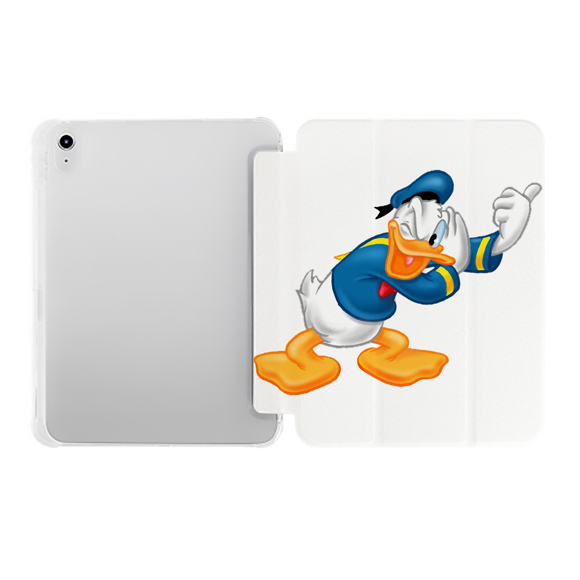 （画像用） ミッキーマウス Mickey Mouse IPad ケース ペン収納付き 三つ折りスタンド PUレザー×シリコン 対応機種9.5/10.5/10.9インチ